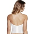 thumbnail image 4 of Rachelle Strapless Low Back Satin Longline Bridal Bra, 4 of 7