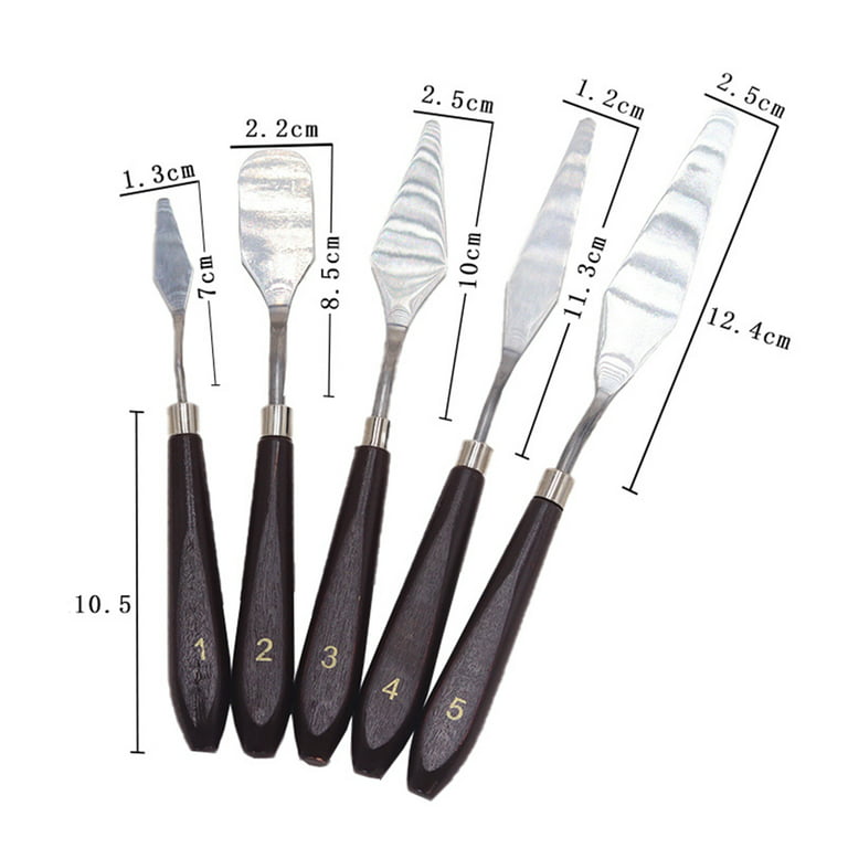 5 Pieces Oil Painting Spatula Painting Knife Set, Palette Knife, Paint  Spatula, Knife Painting Spatula, Stainless Steel Spatula, Painting Palette  Painting Acrylic Painting Oil Painting Artist