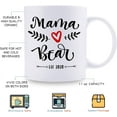 thumbnail image 3 of Gifts for Mom Coffee Mugs - Funny Mothers Day Gifts - Birthday Mom Mug from Daughter,Son, Kids,Husband- 11 oz (Mama Bear mug), 3 of 6