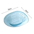 thumbnail image 5 of sunsanly Hemorrhoids Sitz Bath Large-Capacity Wide Seating Area Anti-Overflow Toilet Wide Seat Universal Fit Sitz Bath, 5 of 7