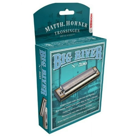 Hohner Modular System Big River Harp Diatonic Harmonica, Key of G