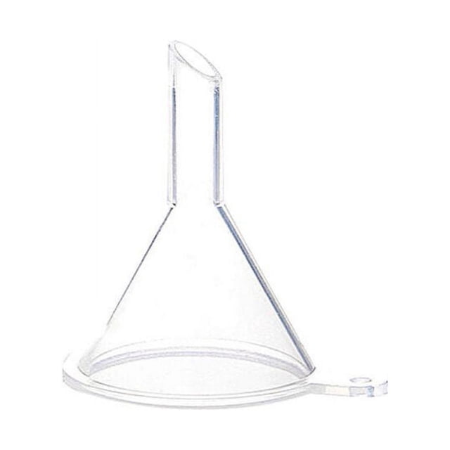 Small Clear Plastic Funnels For Cosmetic Liquids Perfume Oil Filling Empty Containers