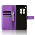 thumbnail image 6 of SaniMore for Oneplus 12R PU Leather Case, Magnetic Closure Flip Wallet Cover with Wrist Strap Card Slot & Adjustable Kickstand All-Inclusive Protective Wallet Shell, Purple, 6 of 8