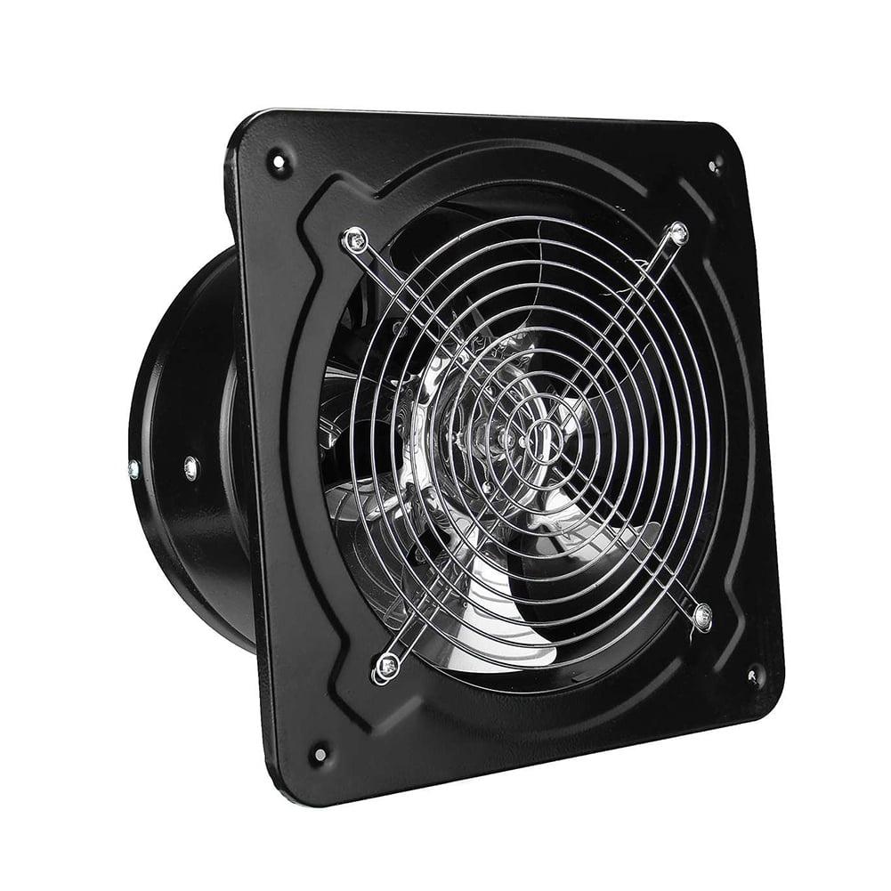 Stuffygreenus 6" Duct 650m³/h 40W 110V Metal Exhaust Ventilation Fan 50db, 2800rpm - Black