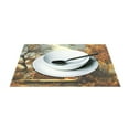 thumbnail image 3 of Ryvnso Placemats Set of 4 House on Truck Dining Mats Heat-Resistant Non-Slip Washable Table Mat, 3 of 8