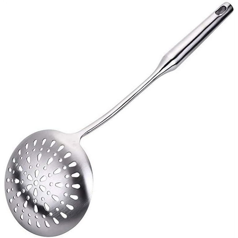 Safe Rustproof Stainless Steel Fine Mesh Strainers For Kitchen Fat Skimmer  Spoon With Handle Household Kitchen Tools - AliExpress