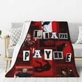 thumbnail image 2 of Liams Music Payne Flannel Blanket Air Conditioning Blanket Nap Blanket Sofa Throw Blanket Throw Blankets 40"X30", 2 of 6
