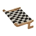 thumbnail image 1 of Cat Window Hammock, Wooden Frame Hanging Cat Lounge Bed, 1 of 5