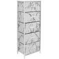 thumbnail image 2 of Sorbus Wood Handle Closet Drawer Organizers, White, 2 of 11