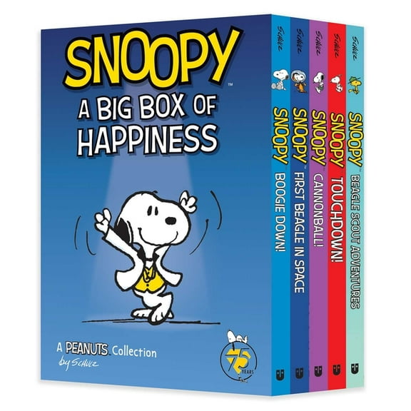 Peanuts Kids Snoopy: A Big Box of Happiness, (Paperback)