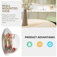 thumbnail image 2 of Transparent Hydroponic Vase Wall-mounted Fish Tank Decorative Wall Planter Home Supply (Random Style), 2 of 9