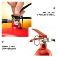 thumbnail image 3 of 100pcs Fire Extinguisher Lock Pin Stainless Steel Pull Pin Replacement Safety Pin Supply, 3 of 8