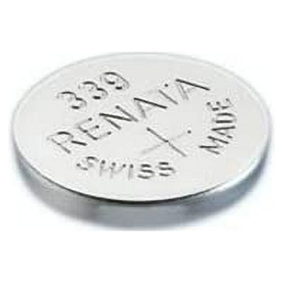 Renata 339 1.55V/11mAh Silver Oxide Watch Battery