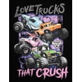 thumbnail image 2 of Monster Jam Grave Digger El Toro Loco Megalodon T-Shirt Adult, 2 of 2