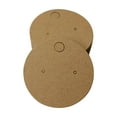 thumbnail image 5 of Huanledash 100Pcs Blank Round Earring Display Holders Cards for DIY Crafts And Retail Sales Perfect for Hanging Earrings And Jewelry Display, 5 of 8