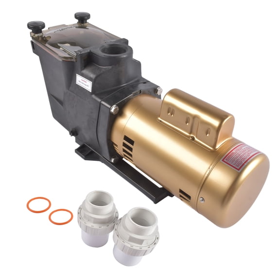 Mustrod Single Speed Super Pool Pump 2 HP 230V SP2615X20 for All In-Ground Pools & Spas