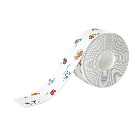

Hi.FANCY Acrylic Wall Sealing Strip Waterproof Adhesive Sealing Tape Bathroom Toilet Repair Tape Type 1