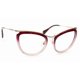 thumbnail image 3 of MIU MIU SMU 51P DHM-5P1 Burgundy SUNGLASSES 57-19-140mm B47mm Italy "READ", 3 of 6