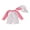 Pink Strawberry Bow, variant on BemeyourBBs Toddler Baby One Piece Swimsuit with Sunhat Set Infant Girl Bathing Suit Long Sleeve Rash Guard Floral Bow Strawberry Print Half Zipper Swimwear Summer Beachwear
