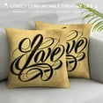 thumbnail image 3 of Leisuo Sunflower Throw Pillow Covers, Summer Outdoor Yellow Sunflowers Floral Throw Pillow Case For Sofa Bedroom Living Room Bed Couch Home Sweet Home Cushion Covers Decorative, 3 of 5