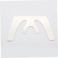 thumbnail image 4 of OULII Plaque de Mâchoire Maxillaire 2 Pcs Argent Acier Inoxydable Protection Buccale pour Confort du Patient, 4 of 8