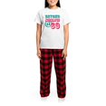 thumbnail image 4 of CafePress - Beyond Fabulous 60Th Birthday Women's Light Pajama - Women's Short Sleeve Print T-Shirt and Pants Light Cotton Pajama Set, 4 of 7