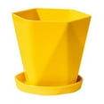 thumbnail image 3 of SDNall Balcony Household Plastic Flower Pot Resin Nordic Thicken Large Flower Pot 2PC, 3 of 9