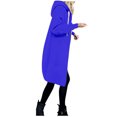 thumbnail image 2 of Puntoco Chaqueta con capucha para mujer, color sólido, cremallera, manga larga, bolsillo, blusa superior Puntoco Puntoco-1, 2 of 6
