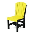 thumbnail image 3 of Wildridge Heritage 9-Piece 44"x94" Dining Set, Lemon Yellow and Black - Outdoor Weather Resistant Recycled Plastic Furniture for Patio, 3 of 5