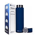 thumbnail image 1 of Termo Botella Acero Inoxidable 500 Ml Vaso Térmico Café Té Color Azul, 1 of 4