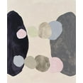 thumbnail image 2 of Willett, Michael 26x30 Black Ornate Wood Framed with Double Matting Museum Art Print Titled - Muted Orbs II, 2 of 4