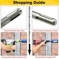 thumbnail image 3 of Lefu SDS Plus Arbor Adapter Electric Hammer Diamond Core Drill Bit Connecting Rod M22, 3 of 9