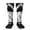 2 Black-2, variant on White Black Sheep skull Knee Socks, High Socks Long Stretchy Sock Women Knee High Stocking, Long Socks for Women