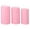 Pink, variant on perfeclan 3 Pieces Cylinder Plinth Stand Covers,Cylinder Plinth Covers Elegant Cylinder Pedestal Covers for Anniversary Events Holidays Pink