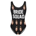 thumbnail image 1 of MKLEKYY Trajes De Baño Mujer Completo Women Fashion Diy Letter Print Piece Swimsuit Sexy Bikini Swimwear Bathing Sleeveless Backless Swimsuit 1216, 1 of 3