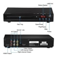 thumbnail image 2 of DVD Player M238 HD 1080P CD Player with Remote Control EU Plug, 2 of 5