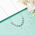 thumbnail image 2 of 1 set 200pcs 304 Stainless Steel Spacer Beads Square Stainless Steel color 5x5x0.8mm Hole: 1.2mm, 2 of 6