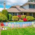 thumbnail image 4 of Pancarta de Feliz Pascua, Letrero de Porche de Pascua, Pancarta de Bienvenida de Primavera, Decoraciones de Pascua, Pancarta de Fondo de Letrero de Cé Estilo B, 4 of 10