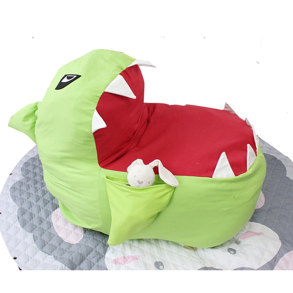 Cartoon Shark Shape Bean Bag for Kids Toys Clothes Storage Walmart Canada