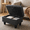 Dark Gray, variant on Gewnee 28.5" Storage Ottoman Bench Linen Upholstered for Living Room Bedroom Entryway Dark Gray