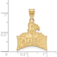 thumbnail image 2 of 14K Yellow Gold 14Ky Logoart Furman University Large Pendant (25 X 19) Made In United States 4y018fuu, 2 of 5