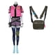 thumbnail image 3 of Disfraz de fantasía de Clove Valorant para cosplay, disfraz para mujeres adultas, niñas, ropa, mochila, trajes de juego de rol, traje de carnaval de Halloween, 3 of 5