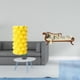 thumbnail image 2 of Jarrón de flores de para mesa, decoración del hogar, diseño geométrico con sofá en miniatura para casa de muñecas, muebles de madera adecuad, 2 of 8