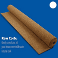 thumbnail image 2 of 4' x 8' x 3Bulletin Board, Wall Accent, Cork Board Roll -  , Self-Healing Cork, 2 of 6