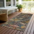 thumbnail image 6 of Addison Rugs Chantille Indoor/Outdoor Traditional Global Gray Washable Runner Rug, 2'3" x 7'6", 6 of 6