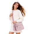 thumbnail image 2 of LAVA Women's Nylon Crossbody Bag, Waterproof Multi-Pocket Shoulder Purse Travel, 2 of 8