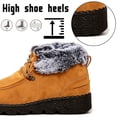 thumbnail image 6 of CHICVOMEY Women's Winter Boots with Fur Lining Thermal Snow Boots Waterproof Non-Slip Outdoor Platform Ankle Boots Comfortable & Warm, 6 of 10