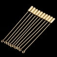 thumbnail image 2 of 20pcs Stick Pin for DIY Jewelry Findings Pin for Lapel Scarf Hat Pins - Golden, 2 of 8