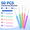 Interdental brush 50pcs bright color, variant on TAVENE Oral Hygiene Flosser Cleaners, Braces Brush for Cleaner Interdental Toothpick Dental Tooth Flossing Head Cleaning Tool (5Colors,75pcs)