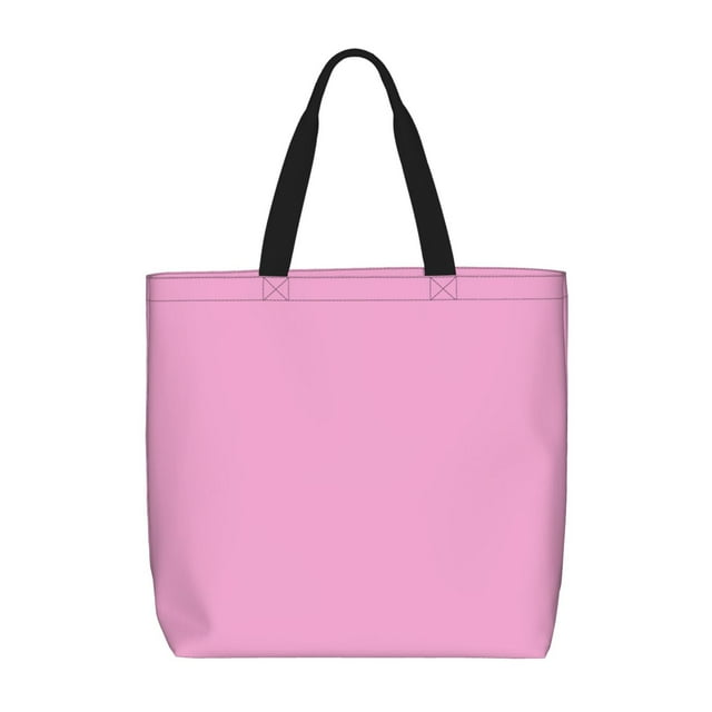 Easygdp Pink Bolsa Tote para Mujer, Bolso de Hombro para Trabajo, Playa, Viajes, Compras y Supermercado